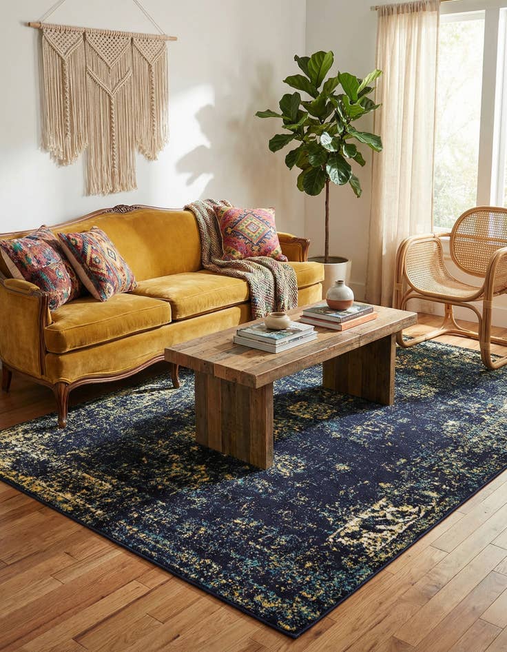 Detail image of 5' 3 x 8' Monaco Rug