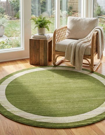 7' 10 x 7' 10 Angelica Round Rug