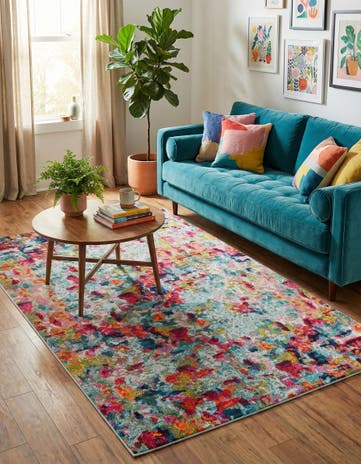 5' x 8' Washable Theia Rug