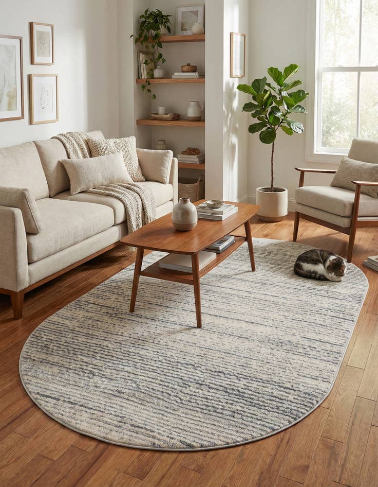 Detail image of 5' x 8' Oasis Oval Rug