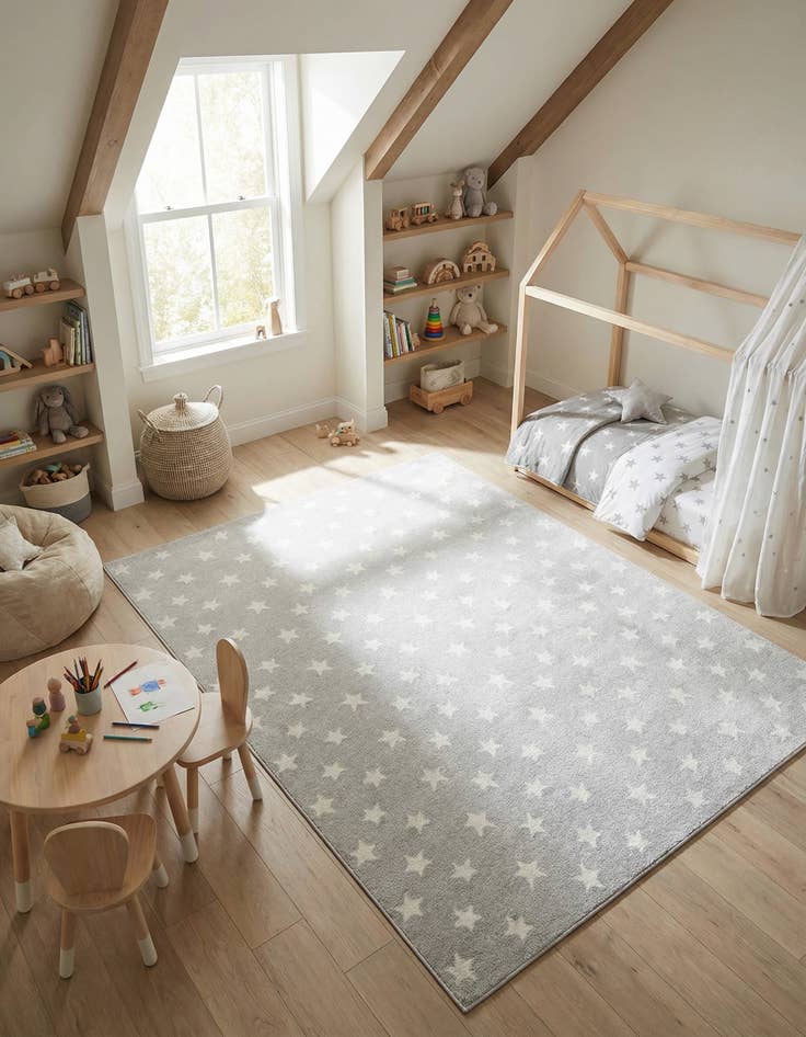 Detail image of 7' 10 x 10' Whimsy Kids Rug