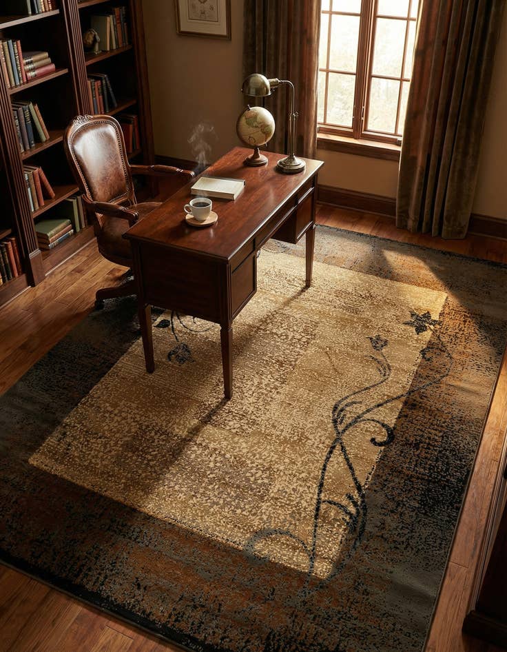 Detail image of 7' 10 x 10' Cafe Rug