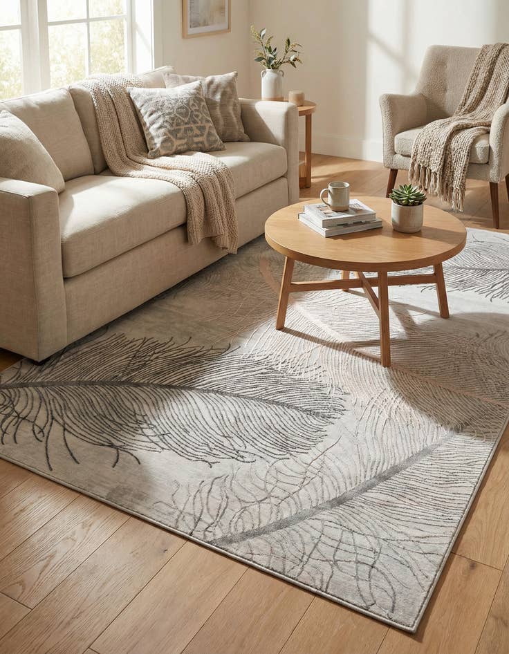 Detail image of 5' 3 x 8' Finsbury Rug