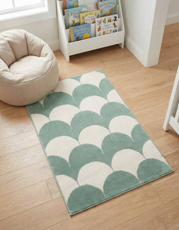 Detail image of 2' x 3' Whimsy Kids Rug