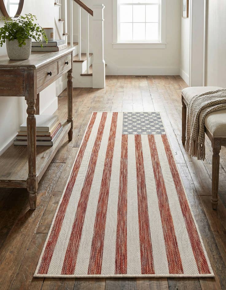 Detail image of 2' x 6'  Washable Jill Zarin Indoor / Outdoor Runner Rug