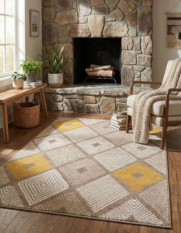 Detail image of 3' 1 x 5' 3 Laguna Rug