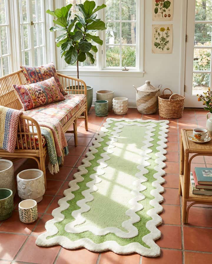2' 7 x 10' Happy Rugs Wool Runner