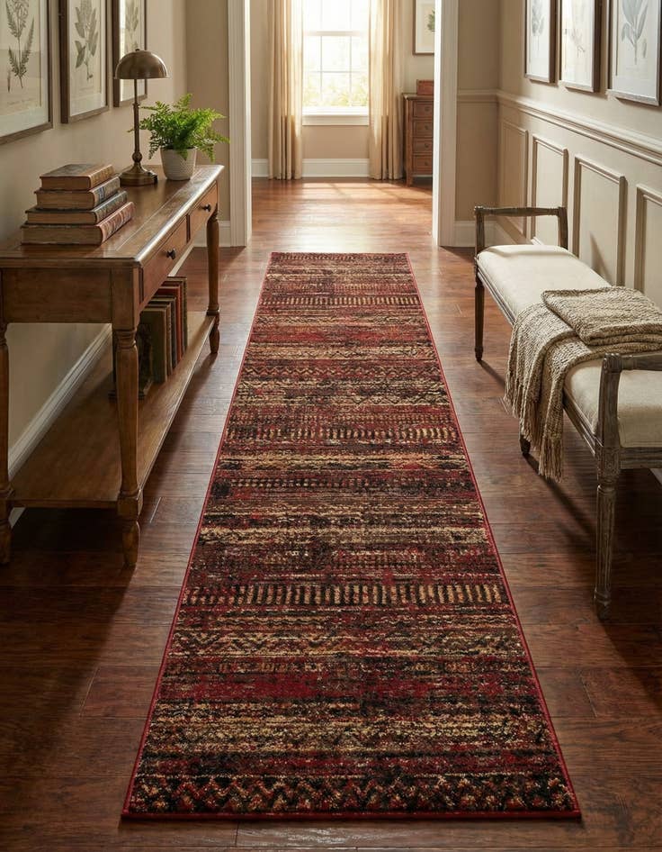 Detail image of 2' 7 x 10' Saturn Runner Rug