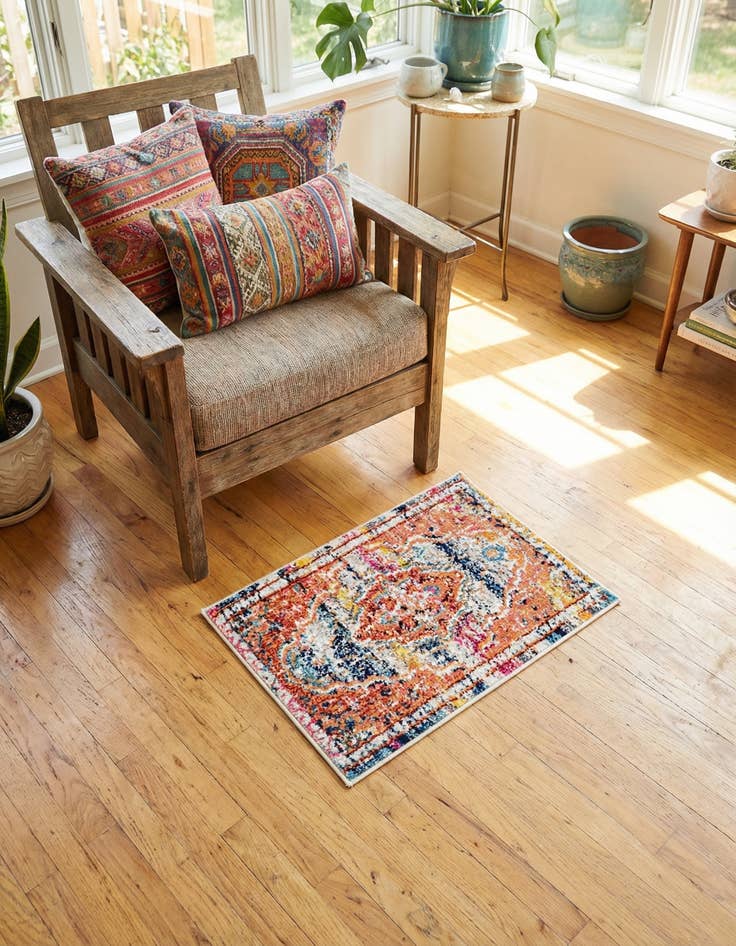 Detail image of 2' 2 x 3'  Washable Arte Rug