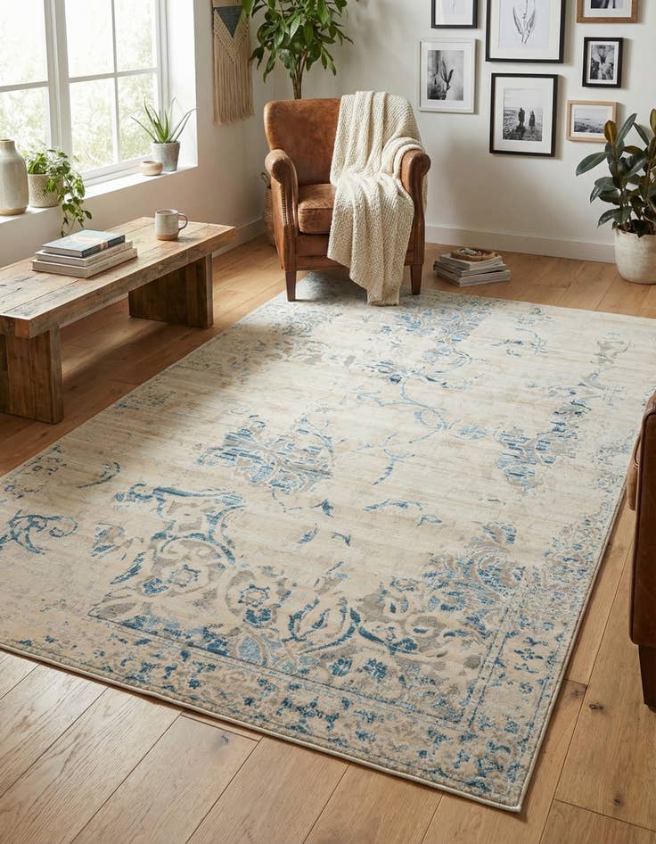 Detail image of 5' x 8' Victoria Rug