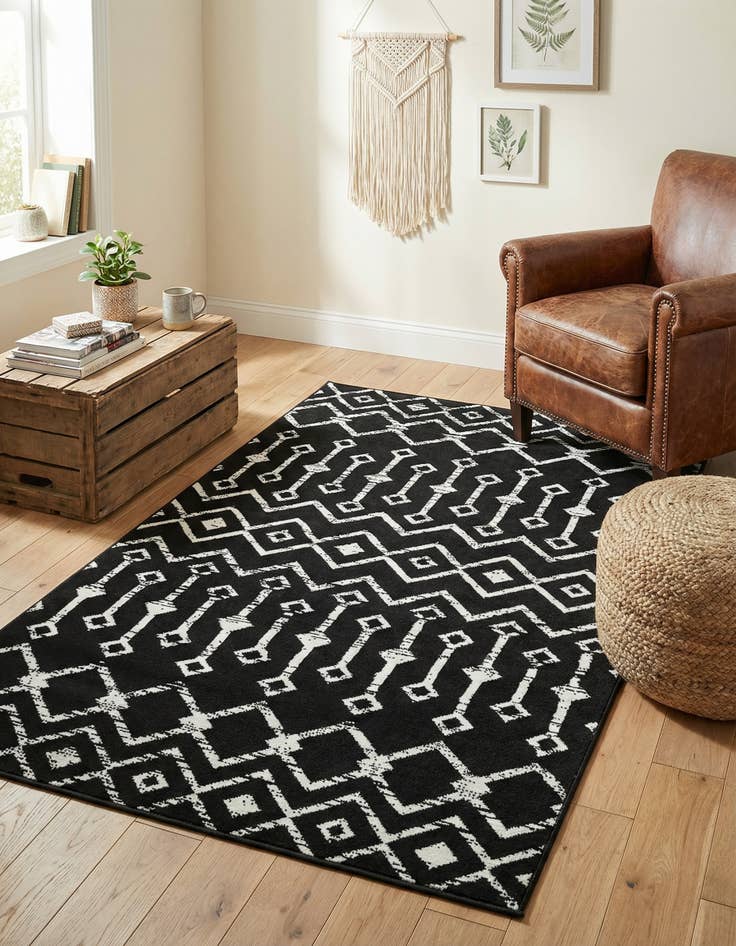 Detail image of 3' x 5' 3 Kasbah Trellis Rug