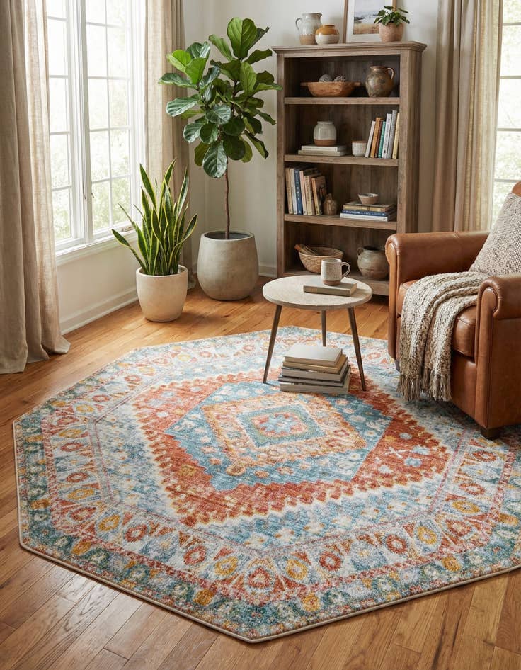 Detail image of 8' 2 x 8' 2 Paragon Octagon Rug