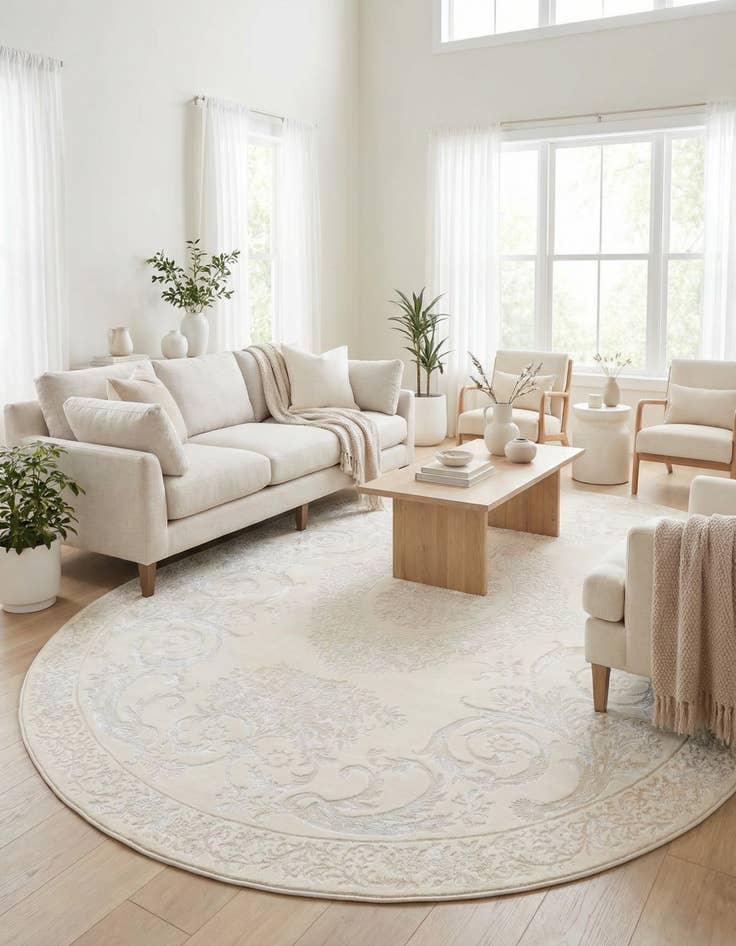 Detail image of 7' 10 x 10' Finsbury Oval Rug