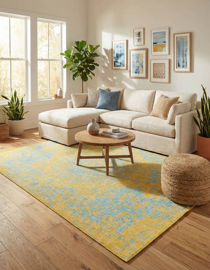 Detail image of 7' x 10'  Washable Jill Zarin Dubai Indoor / Outdoor Rug