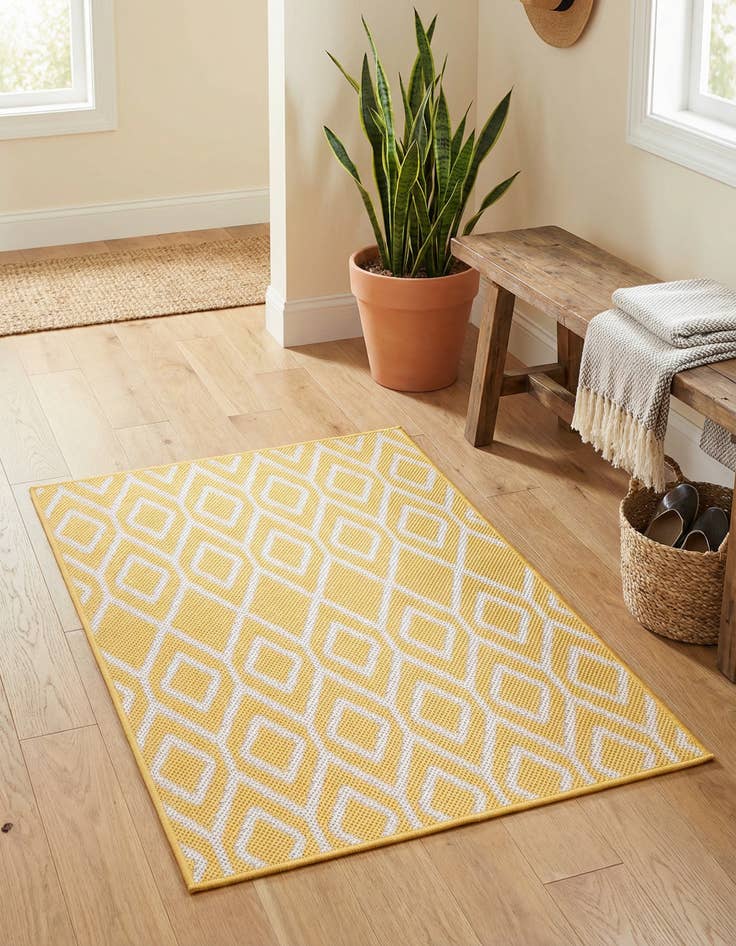 Detail image of 2' x 3'  Washable Jill Zarin Turks and Caicos Indoor / Outdoor Rug