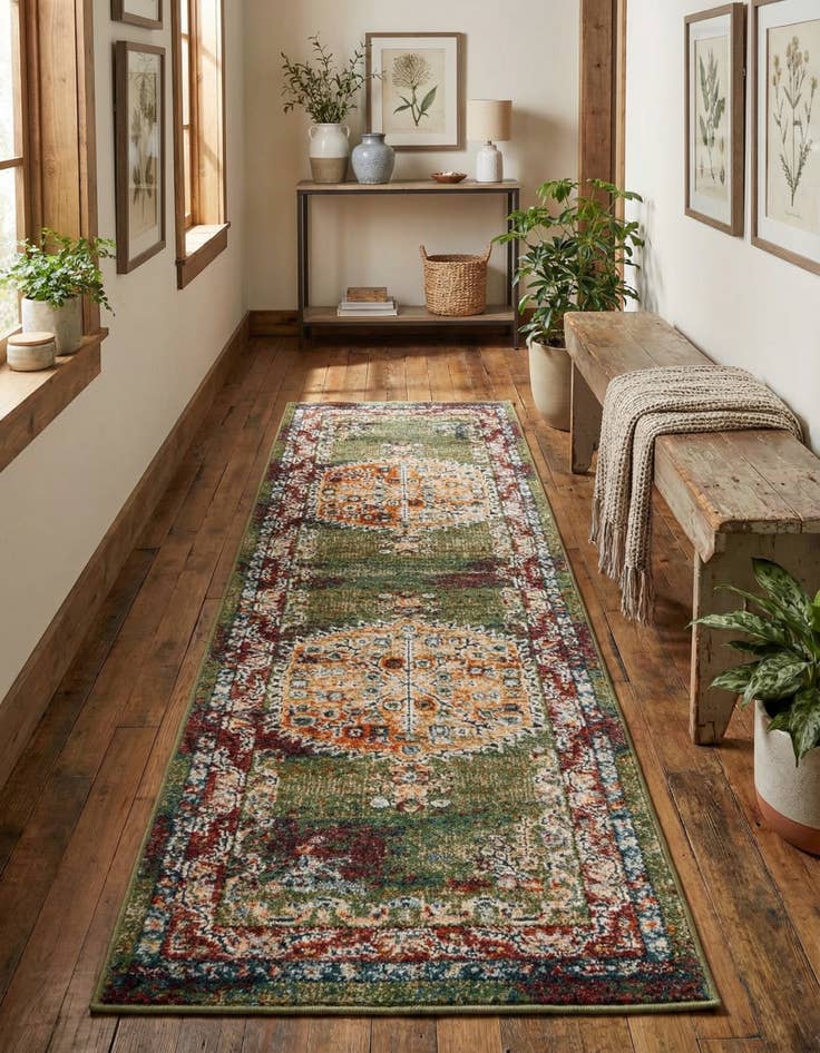 Detail image of 2' x 6' Isabella Runner Rug