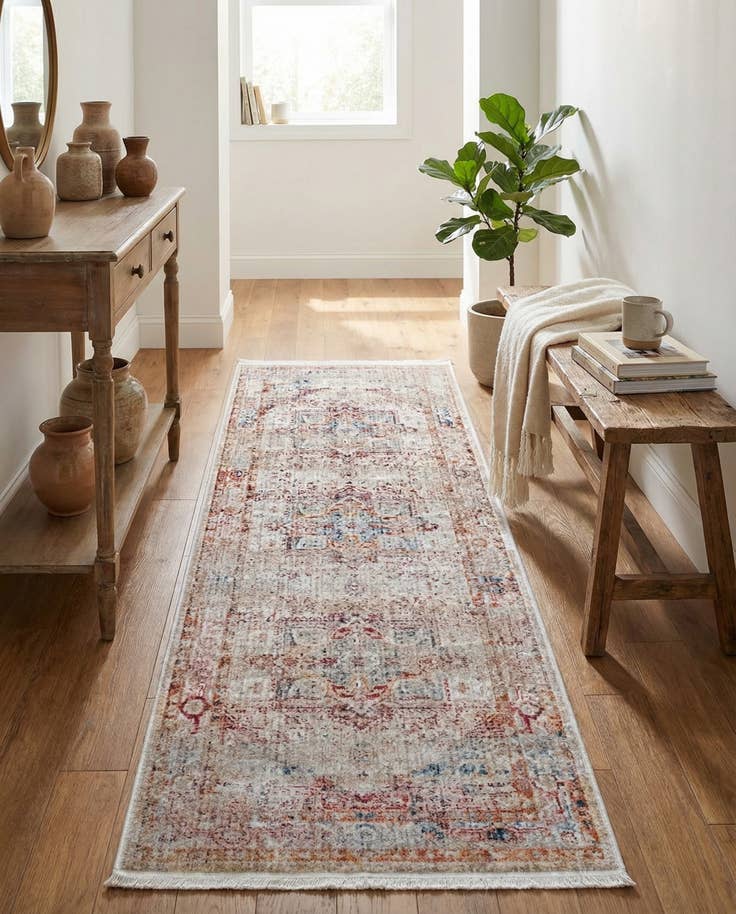 Detail image of 2' 2 x 6' Noble Runner Rug
