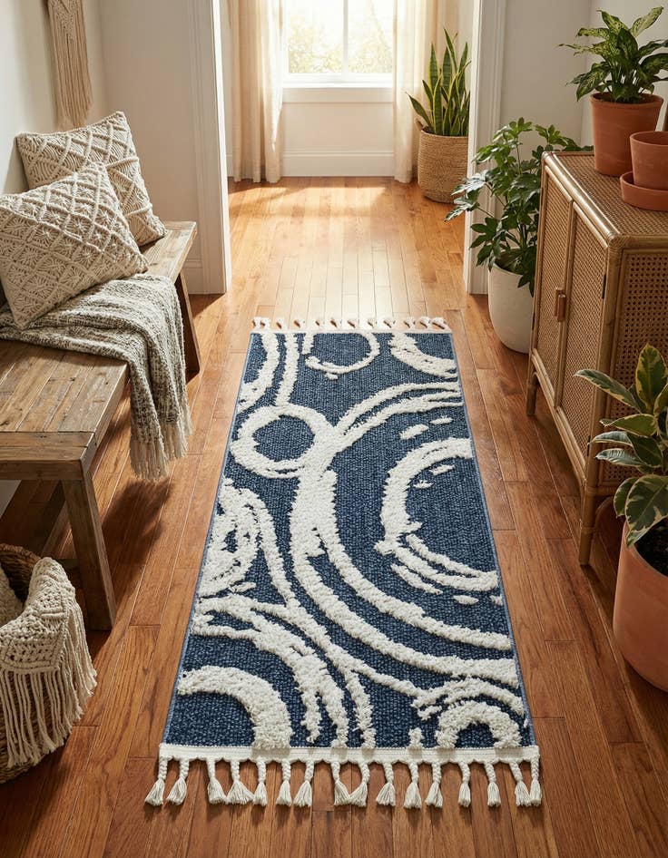 Detail image of 2' x 4' Boho Runner Rug