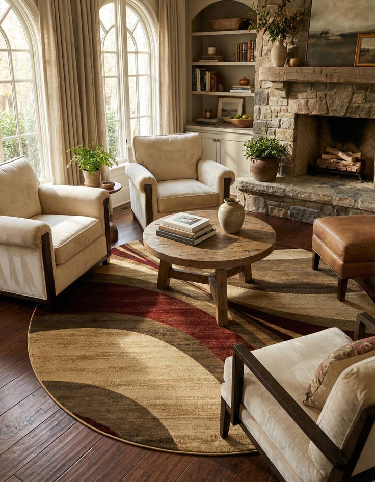 Detail image of 10' x 10' Cafe Round Rug