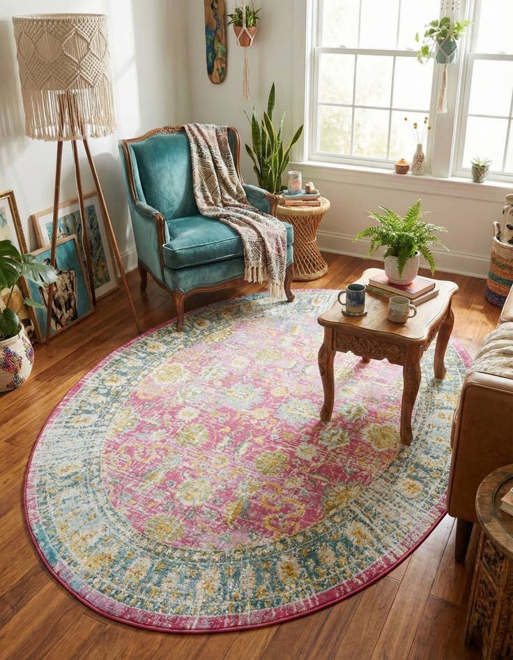 Detail image of 5' 5 x 8' Paragon Oval Rug