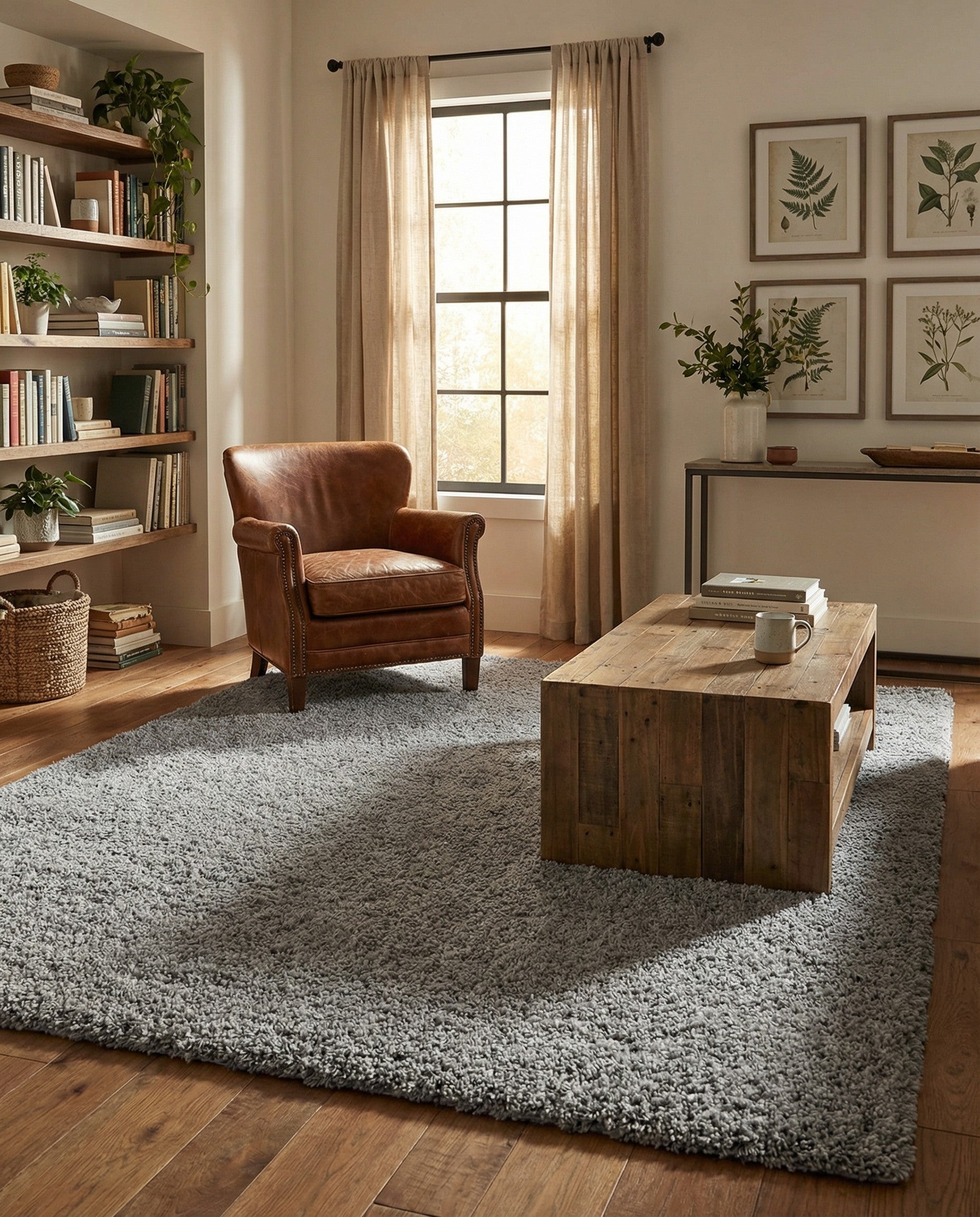 7' 7 x 10' Zermatt Shag Rug