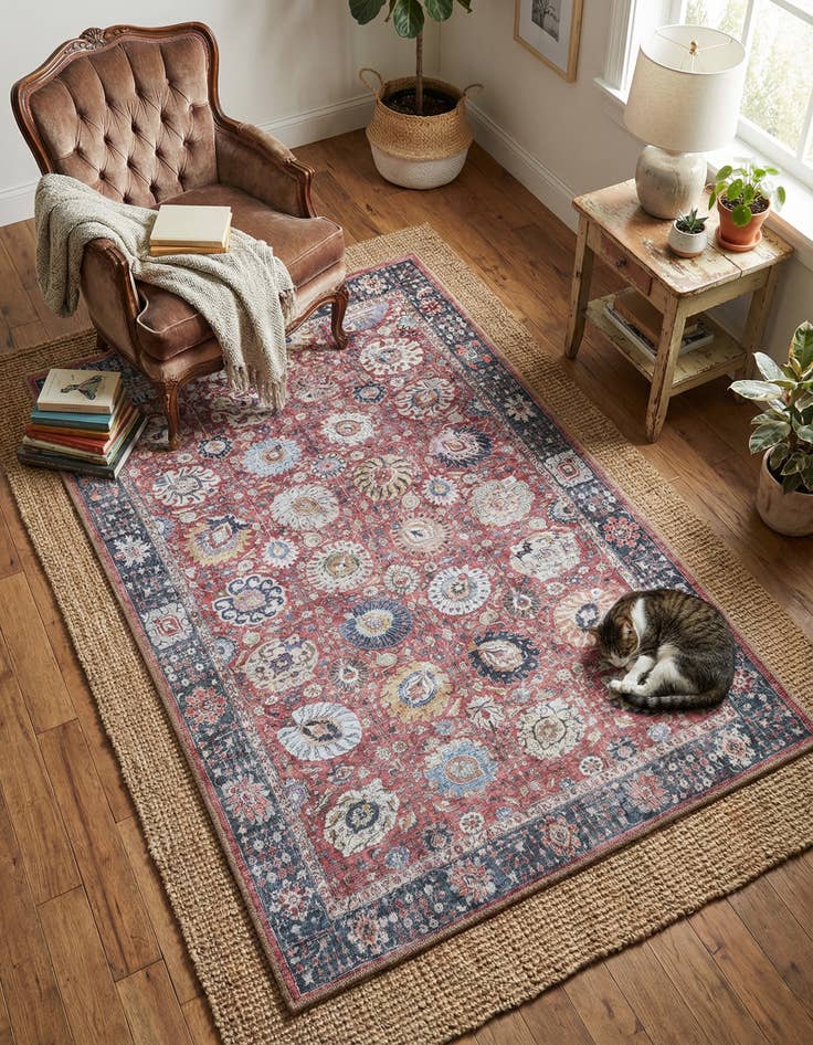 Detail image of  3' 6 x 5' 6 Timeless Rug