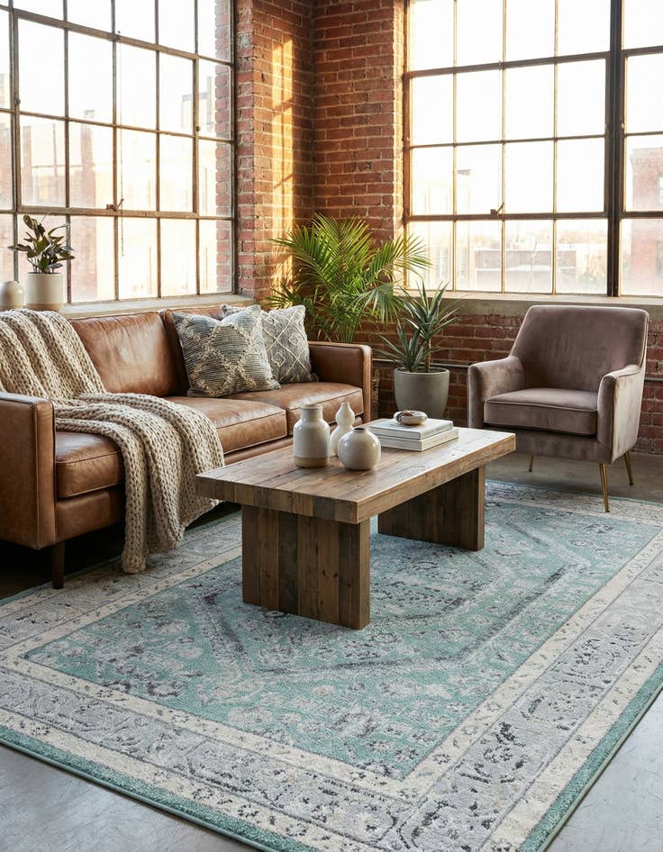 Detail image of 5' x 8' Aurelia Rug