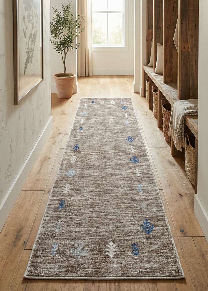 2' x 6' 1 Gabbeh Runner Rug