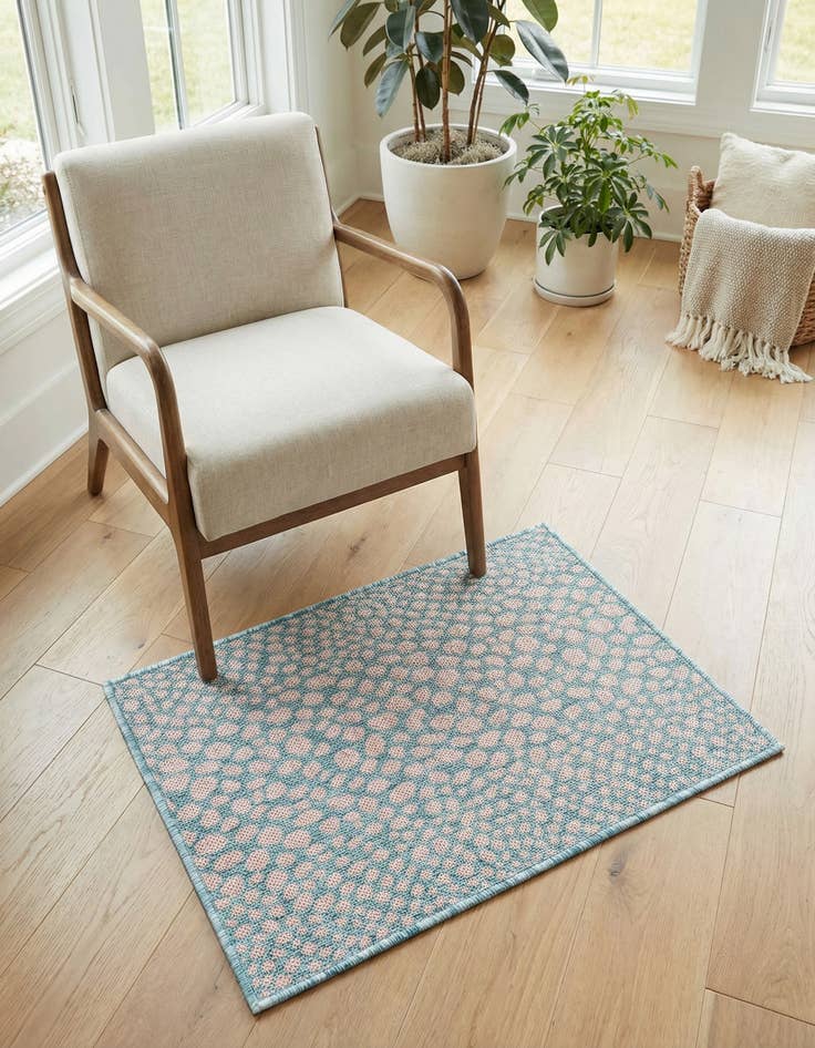 Detail image of 2' x 3'  Washable Jill Zarin Cape Town Indoor / Outdoor Rug