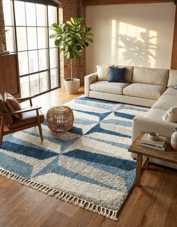9' x 12' 2 Athena Shag Rug