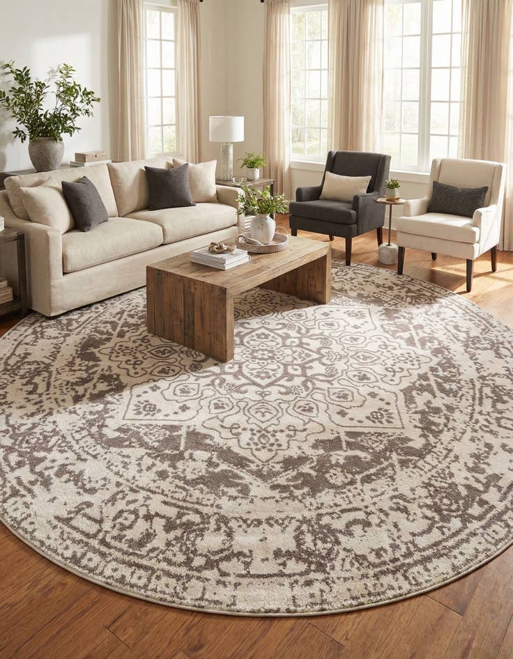 Detail image of 10' x 10' Arlington Round Rug