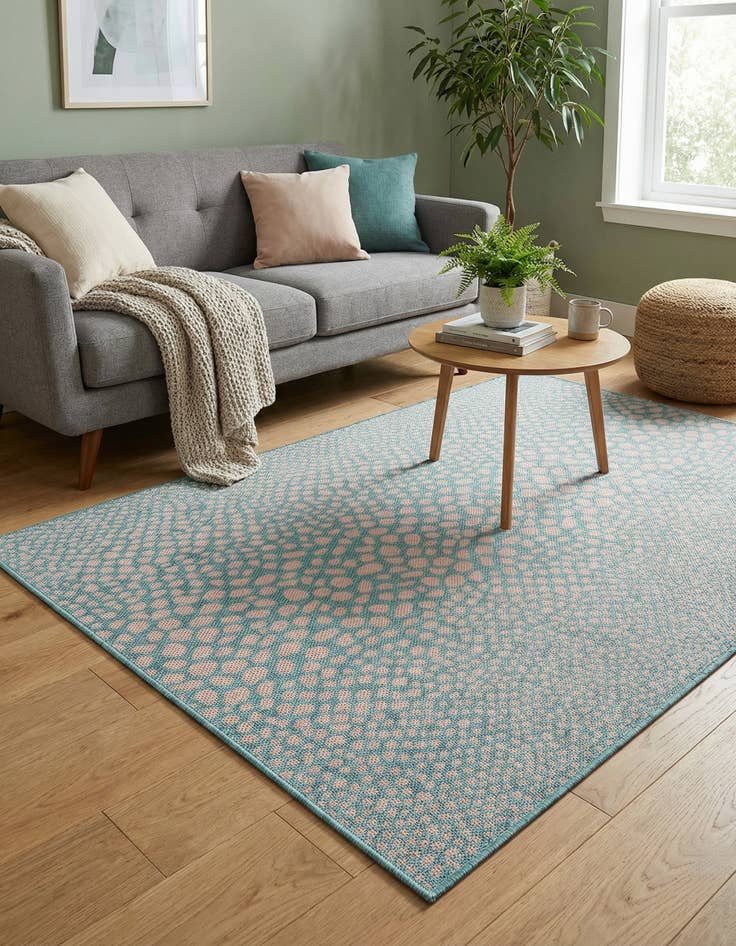 Detail image of 4' x 6' Easy-Clean Jill Zarin Cape Town Indoor / Outdoor Rug