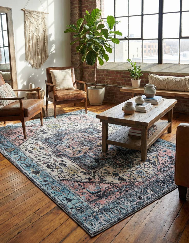 Detail image of 4' 4 x 6' Medina Rug