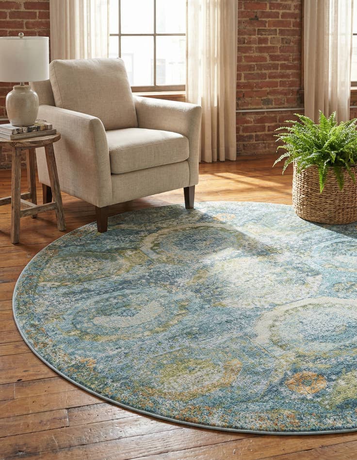 Detail image of 6' x 6' Havana Round Rug