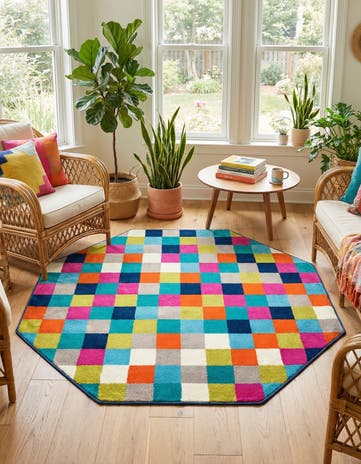 Azalea Octagon Rug