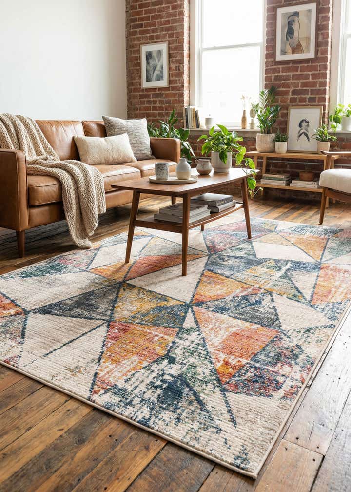 6' x 9' 2 Gemstone Rug