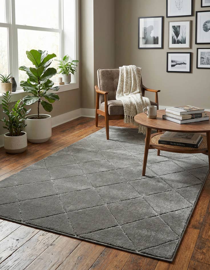 Detail image of 4' x 6' Vogue Geo Rug