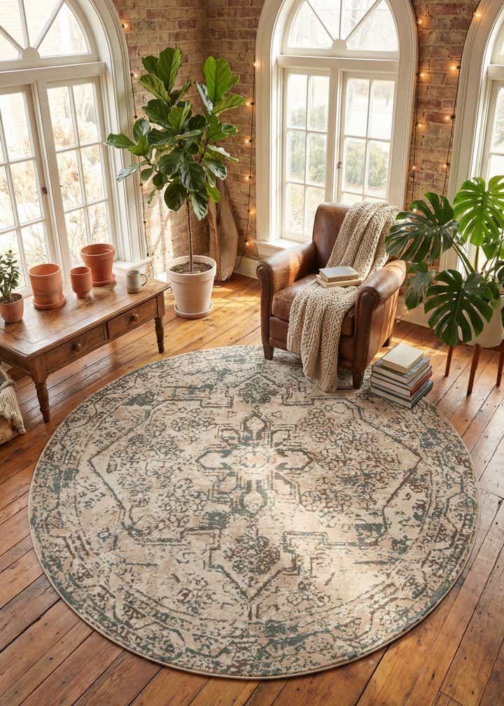 10' x 10' Sahara Round Rug