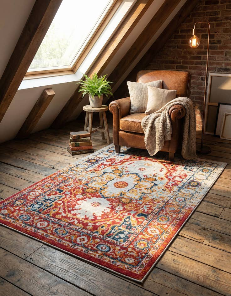 Detail image of 4' x 6' Madeline Vintage Rug