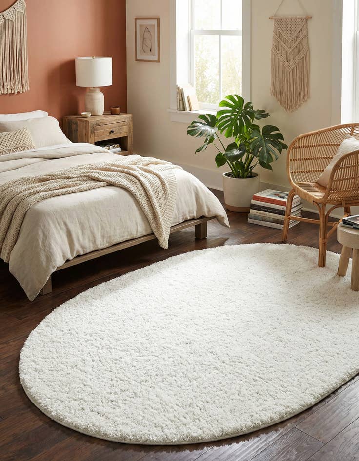 Detail image of 5' x 8' Everyday Shag Oval Rug