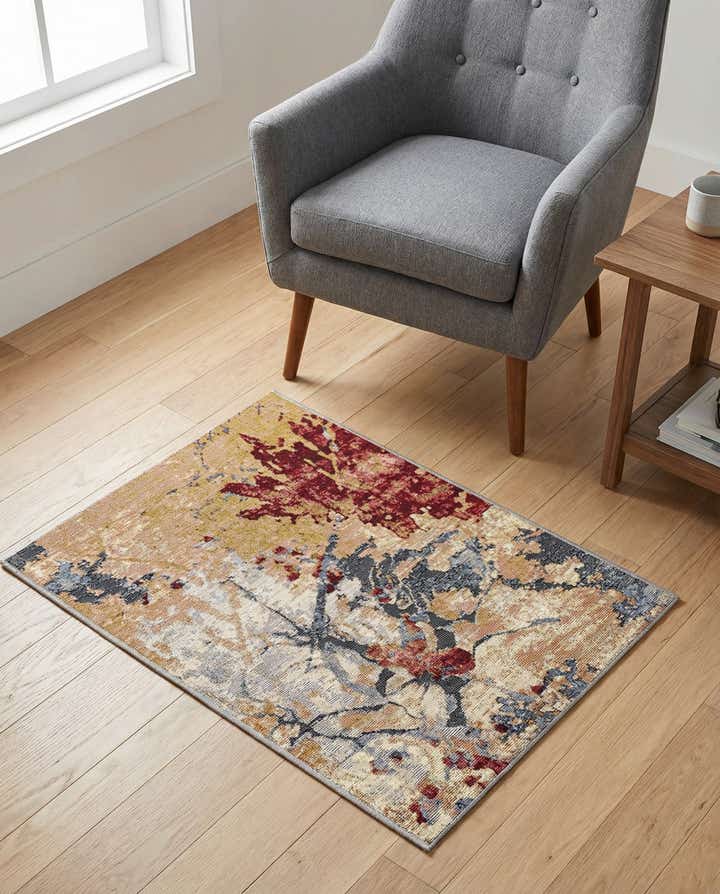 2' x 3' Easy-Clean Modern Indoor / Outdoor Rug