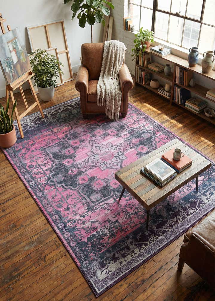 9' 2 x 12' Washable Renaissance Rug