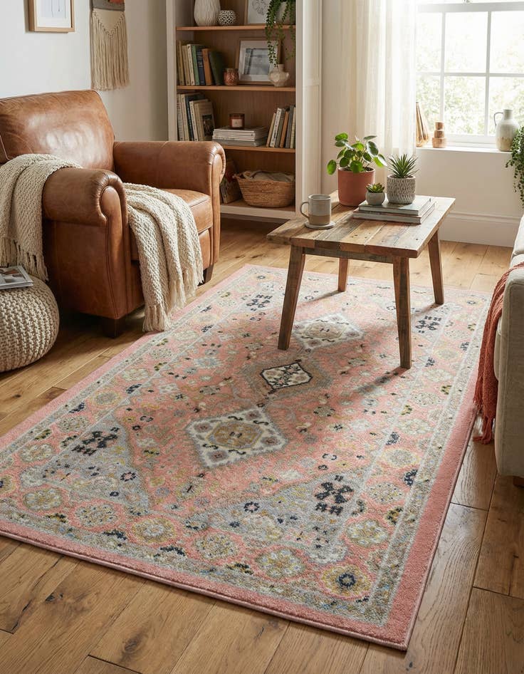 Detail image of 3' 3 x 5' 3 Kamala Washable Rug