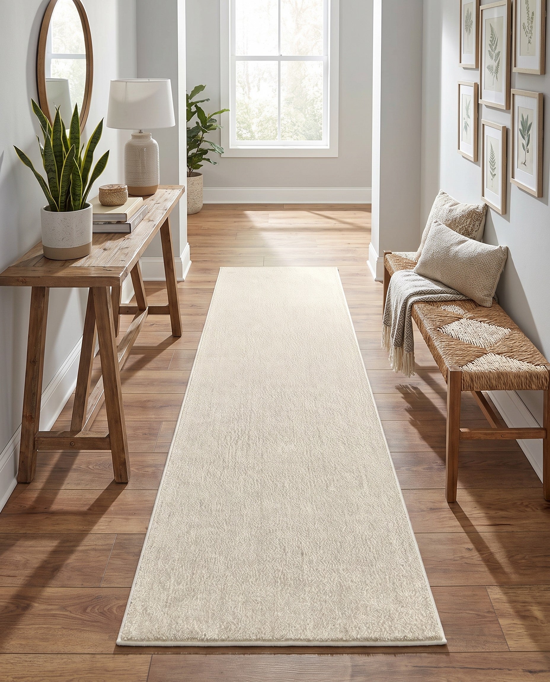 2' 7 x 10' Soft Touch Cloud Runner Rug