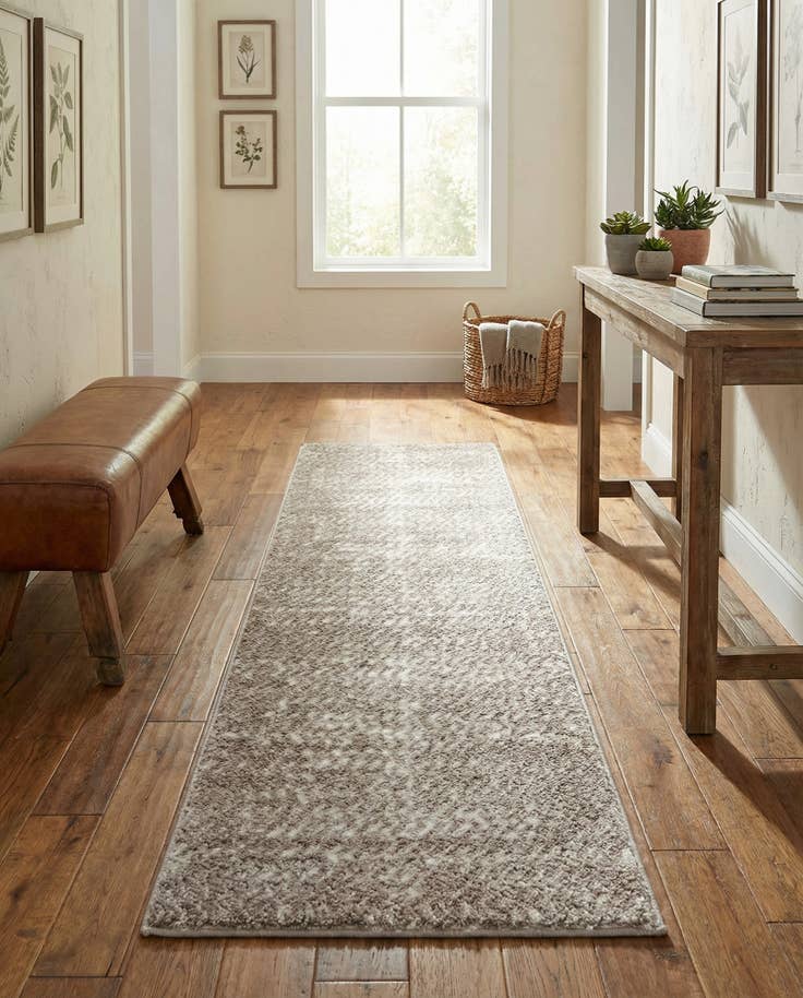 Detail image of 2' x 6' Sepia Runner Rug