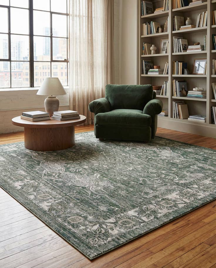 Detail image of 10' x 10' Isabella Square Rug