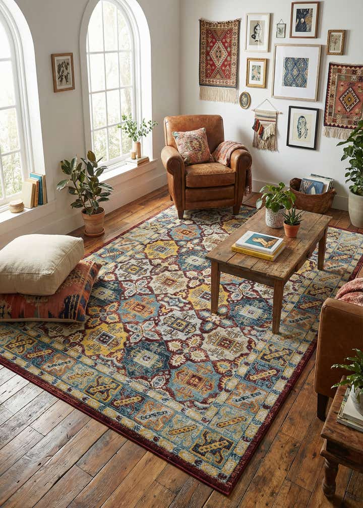 6' x 9' Kamala Washable Rug