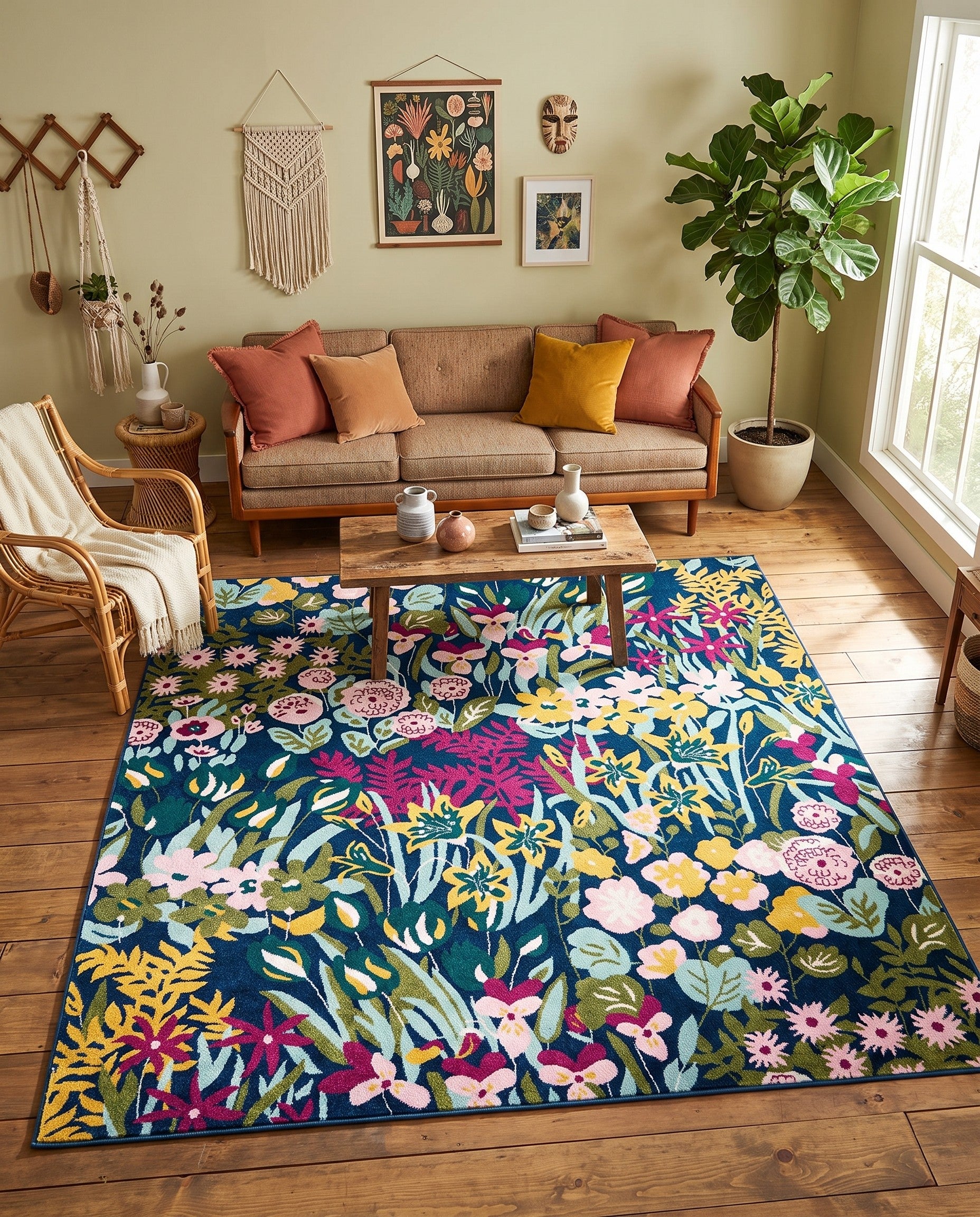 10' x 10' Bloom Square Rug