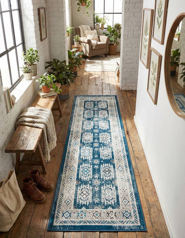 Detail image of 2' x 6' Aarhus Runner Rug