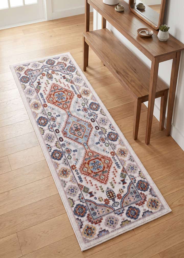 2' x 5' Kamala Washable Runner Rug